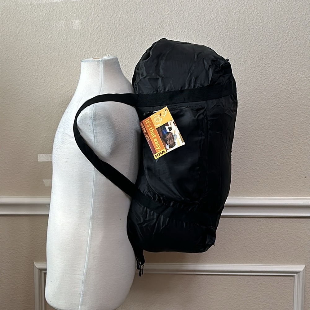 Kiva HIDE-AWAY DUFFLE - Black